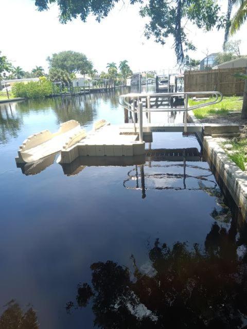 Blue Crab Dock On Gulf Canal Front Close 2 Beach Restaurants بونيتا سبرينغز المظهر الخارجي الصورة